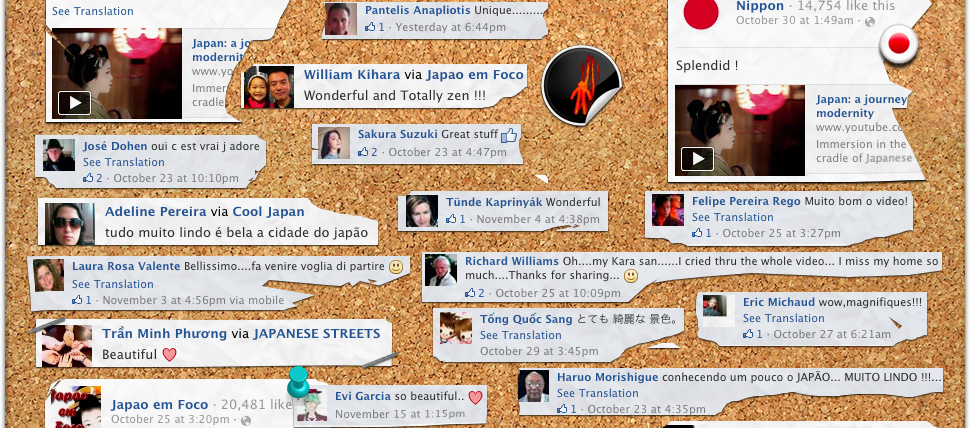 Facebook Fabulous Feedback Cork Board Collage Part 4
