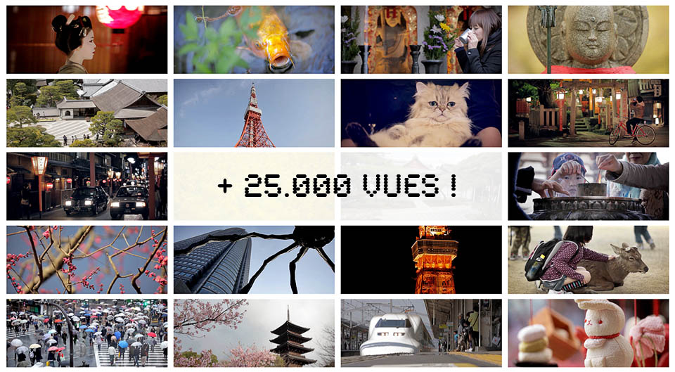 Japon: un voyage entre tradition et modernité, Déjà plus de 25,000 vues !